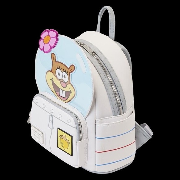 Loungefly SpongeBob SquarePants Sandy Cheeks Cosplay Mini Backpack - Picture 5 of 9